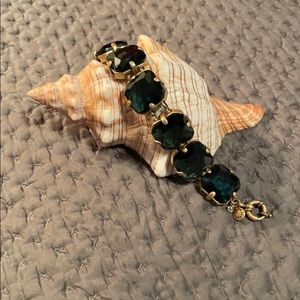 Ladies navy bracelet